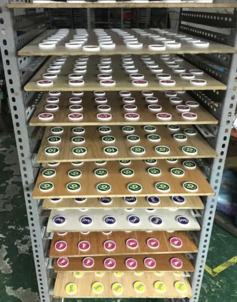 production of the tokens for the slap bracelets production of the tokens for the slap bracelets