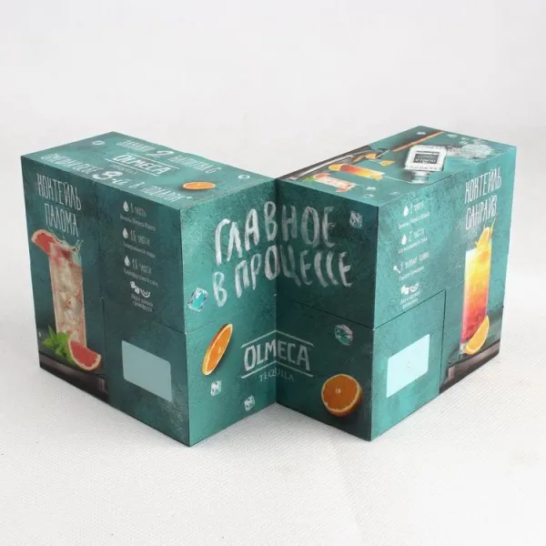 Foldable magic cube the promotional custom folder magic cube