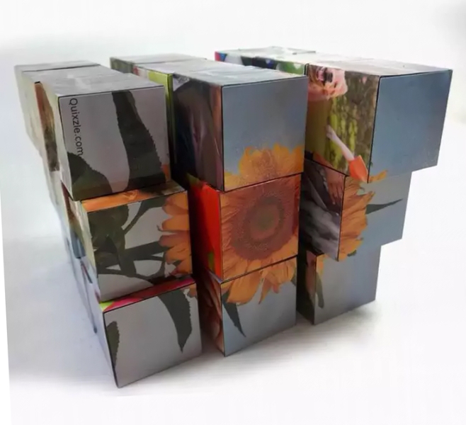 Magnetic puzzle magic cube a magnetic puzzle of cubes joined with the ...