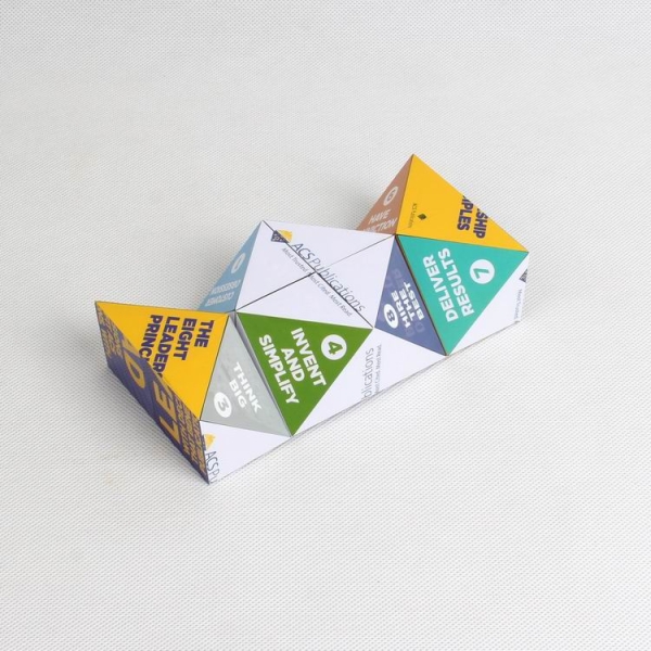 Foldable magic cube the promotional custom folder magic cube