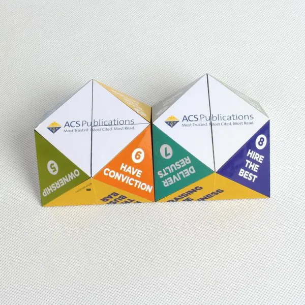 Foldable magic cube the promotional custom folder magic cube