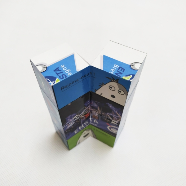 Foldable magic cube the promotional custom folder magic cube
